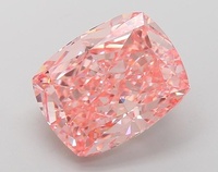 10.05 Ct. Fancy Intense Pink Cushion Lab Grown Diamond