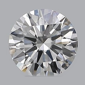 Round diamond — real photo