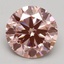 3.00 Ct. Fancy Intense Pink Round Lab Grown Diamond