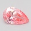 0.92 Ct. Fancy Vivid Pink Pear Lab Grown Diamond
