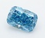 2.02 Ct. Fancy Vivid  Blue Cushion Lab Grown Diamond
