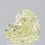 1.43 Ct. Fancy Light  Yellow Heart Diamond