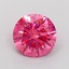 2.01 Ct. Fancy Vivid  Pink Round Lab Grown Diamond