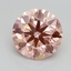 1.78 Ct. Fancy Intense Pink Round Lab Grown Diamond