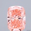 1.76 Ct. Fancy Vivid Pink Cushion Lab Grown Diamond