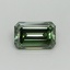 1.81 Ct. Fancy Vivid Green Emerald Lab Grown Diamond