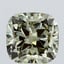 3.07 Ct. Fancy Intense Green Cushion Lab Grown Diamond