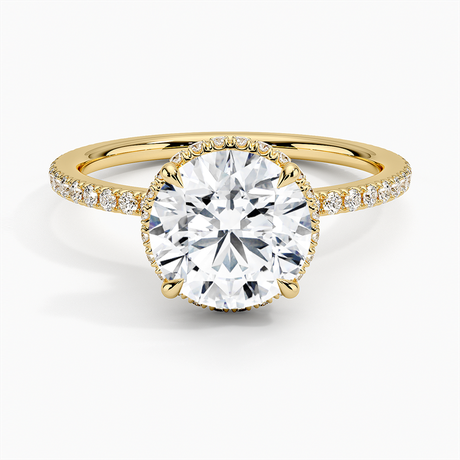 18K Yellow Gold Gala Diamond Ring