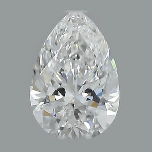 Pear diamond — real photo