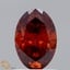 1.01 Ct. Fancy Deep Orange Oval Lab Grown Diamond