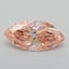 3.00 Ct. Fancy Vivid  Pink Marquise Lab Grown Diamond