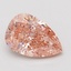 2.04 Ct. Fancy Vivid Pink Pear Lab Grown Diamond