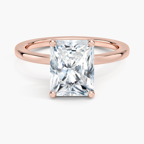 14K Rose Gold Perfect Fit 1.4mm Solitaire Ring