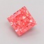 1.03 Ct. Fancy Vivid Pink Princess Lab Grown Diamond