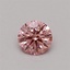 0.31 Ct. Fancy Vivid Pink Round Lab Grown Diamond