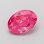 1.02 Ct. Fancy Vivid Pink Oval Lab Grown Diamond