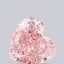 1.66 Ct. Fancy Vivid Pink Heart Lab Grown Diamond