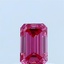 0.52 Ct. Fancy Vivid Pink Emerald Lab Grown Diamond