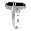 The Winry Ring, smalltop view on a hand