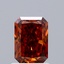 1.05 Ct. Fancy Orange Radiant Lab Grown Diamond
