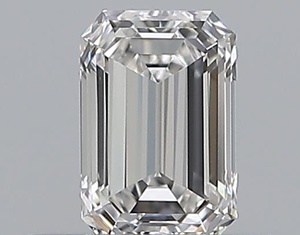 Emerald diamond — real photo