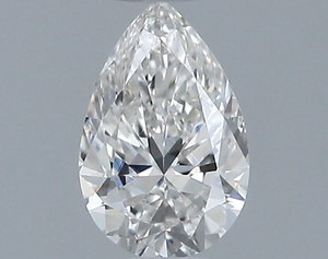 Pear diamond — real photo