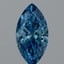 2.15 Ct. Fancy Vivid Blue Marquise Lab Grown Diamond