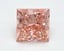 3.03 Ct. Fancy Vivid Pink Princess Lab Grown Diamond
