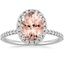 18K White Gold Waverly Halo Diamond Ring (1/2 ct. tw.), smalltop view