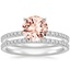 18KW Morganite Luxe Ballad Bridal Set (1/2 ct. tw.), smalltop view