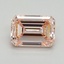 2.19 Ct. Fancy Intense Pink Emerald Lab Grown Diamond