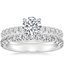 Platinum Petite Olympia Diamond Ring with Sienna Eternity Diamond Ring (7/8 ct. tw.)