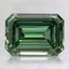 2.09 Ct. Fancy Vivid Pacific Green Emerald Lab Grown Diamond