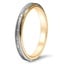 Two-Tone Hand Engraved Wedding Ring, smallview