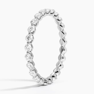 Riviera Eternity Lab Diamond Ring (1 ct. tw.) in Platinum