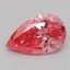 1.04 Ct. Fancy Vivid Pink Pear Lab Grown Diamond