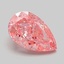 1.07 Ct. Fancy Vivid Pink Pear Lab Grown Diamond