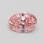 1.01 Ct. Fancy Intense Pink Oval Lab Grown Diamond