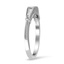 The Stormi Ring, smalltop view on a hand