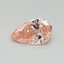 0.30 Ct. Fancy Vivid Pink Pear Lab Grown Diamond