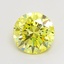 2.01 Ct. Fancy Intense  Yellow Round Lab Grown Diamond
