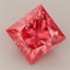 2.22 Ct. Fancy Vivid Pink Princess Lab Grown Diamond