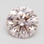 3.29 Ct. Fancy Intense Pink Round Lab Grown Diamond