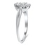 The Marcell Ring, smalltop view on a hand