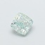 0.56 Ct. Fancy Green Cushion Lab Grown Diamond