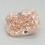 2.16 Ct. Fancy Vivid Pink Cushion Lab Grown Diamond
