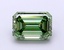 2.50 Ct. Fancy Vivid  Green Emerald Lab Grown Diamond
