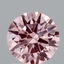 1.25 Ct. Fancy Vivid Pink Round Lab Grown Diamond