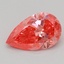 1.04 Ct. Fancy Vivid Pink Pear Lab Grown Diamond