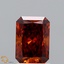 1.44 Ct. Fancy Deep  Orange Radiant Lab Grown Diamond